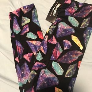 Girls leggings (3-6) Agnes & Dora, gemstone design